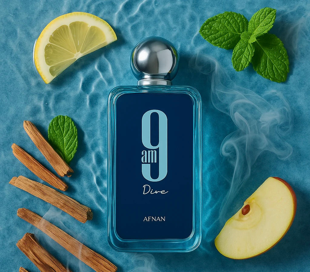 AFNAN - 9AM DIVE EAU DE PARFUM 100 ML - inspi bleu