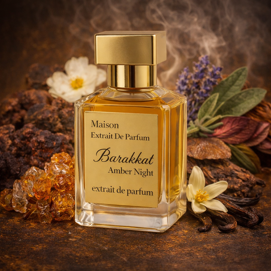 BARAKKAT AMBER NIGHT - extrait de parfum 100ML - inspi grand soir