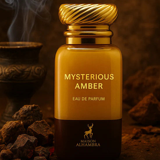 MYSTERIOUS AMBER - EAU DE PARFUM 80ML - MAISON ALHAMBRA - inspi Amber Absolute