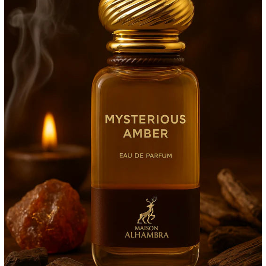 MYSTERIOUS AMBER - EAU DE PARFUM 80ML - MAISON ALHAMBRA - inspi Amber Absolute